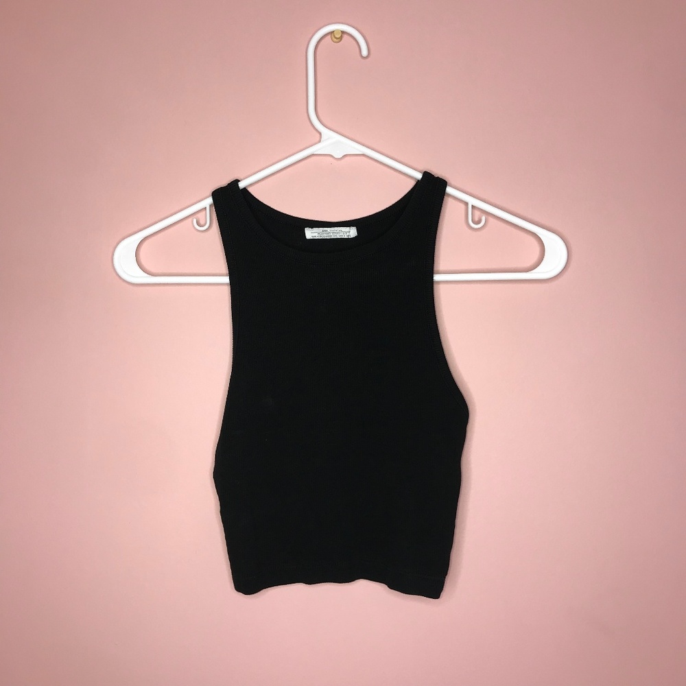 Zara Fitted Crop Top